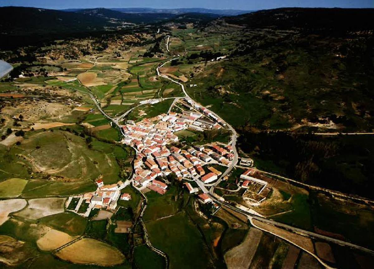 Vista de pájaro de Guadalaviar