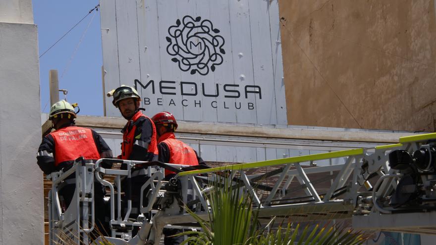 El alcalde de Palma asegura que la terraza del Medusa Beach Club no tenía licencia