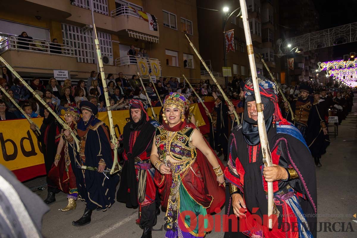 Gran desfile en Caravaca (bando Moro)