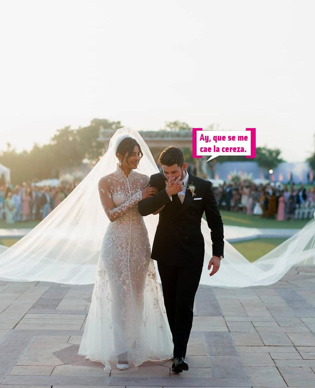 Priyanka Chopra y Nick Jonas ya son marido y mujer Priyanka Chopra y Nick Jonas ya son marido y mujer