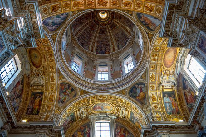 Bóveda de la Capilla Sixtina de Ciudad del Vaticano