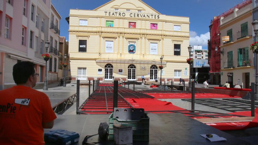 El Festival ya despliega su alfombra roja en el Cervantes