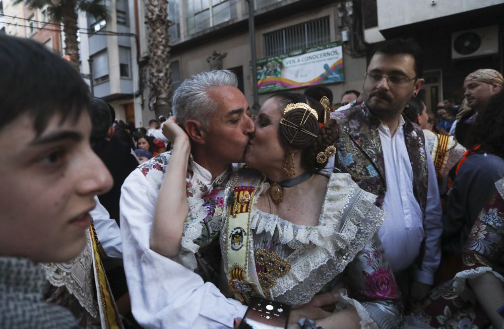 Emoción y nervios en la entrega de premios a las fallas de Sagunt