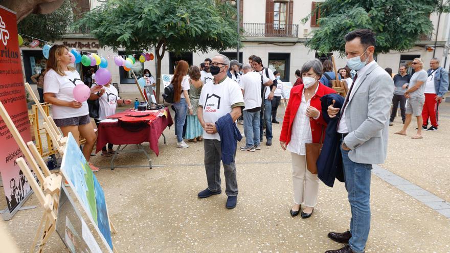 Celebración del Día de las personas sin hogar en Ibiza: «Necesitamos más vivienda social, no más albergues»