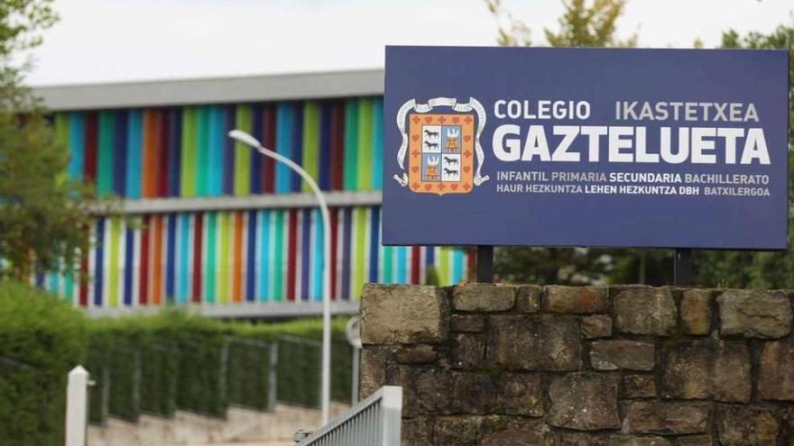 Vista exterior del colegio de Vizcaya donde se llevaron a cabo los supuestos abusos denunciados.