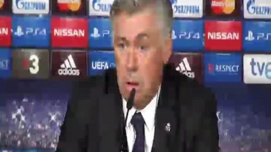 Ancelotti: &quot;Cristiano no se frustra por no marcar en un partido&quot;