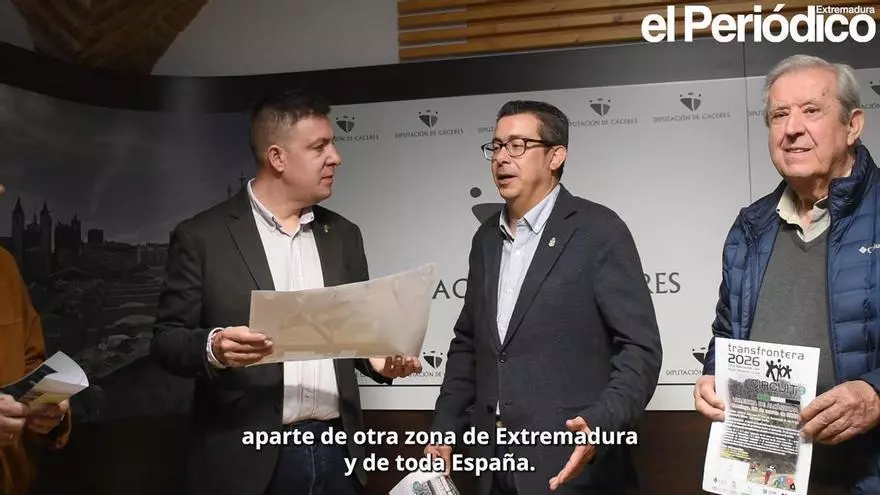 Vídeo | Valencia de Alcántara recupera su ruta transfrontera