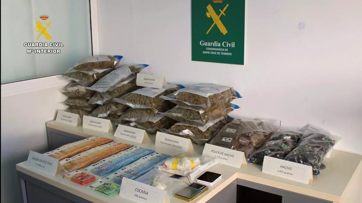 Prisión para los siete integrantes del principal grupo de tráfico de cocaína en El Hierro
