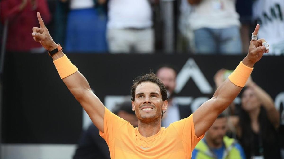 Rafa Nadal ganó en Roma y vuelve a ser número uno