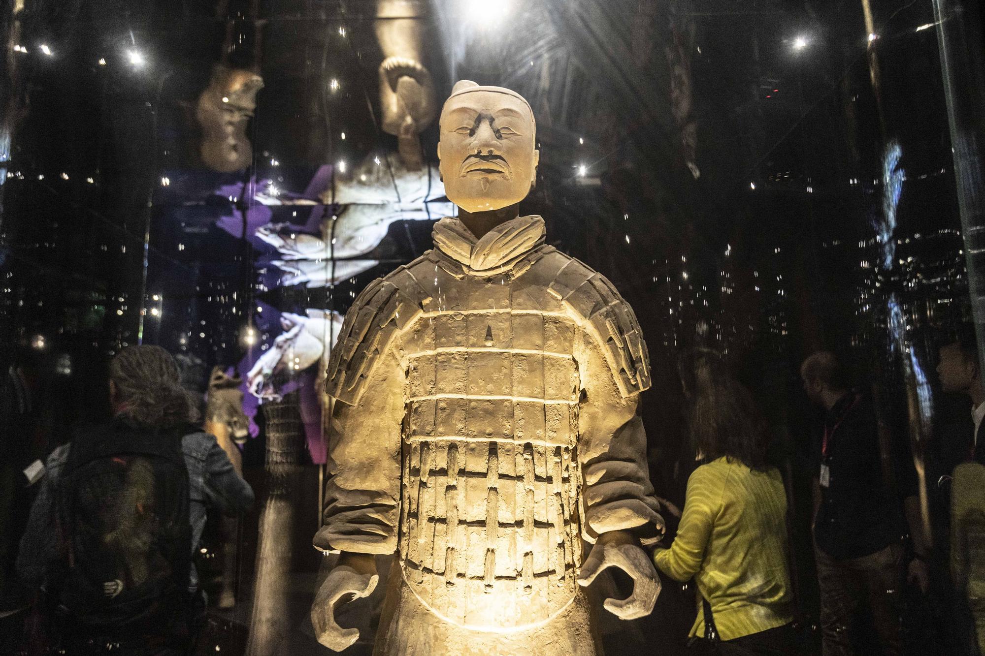 La inauguración de la exposición El legado de las dinastías Qin y Han. Los guerreros de Xian