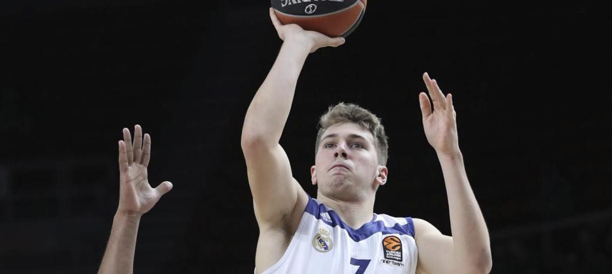 Luka Doncic, en un momento el partido.