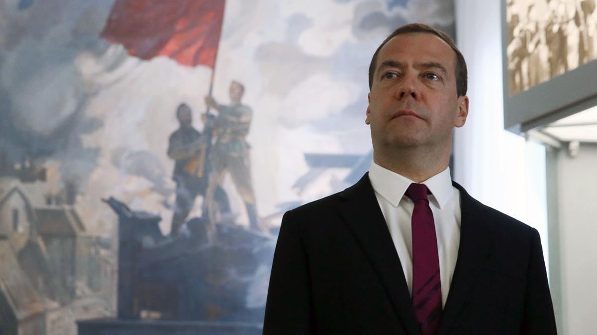 El ex primer ministro ruso, Dmitry  Medvedev, en una fotografía del 2017.