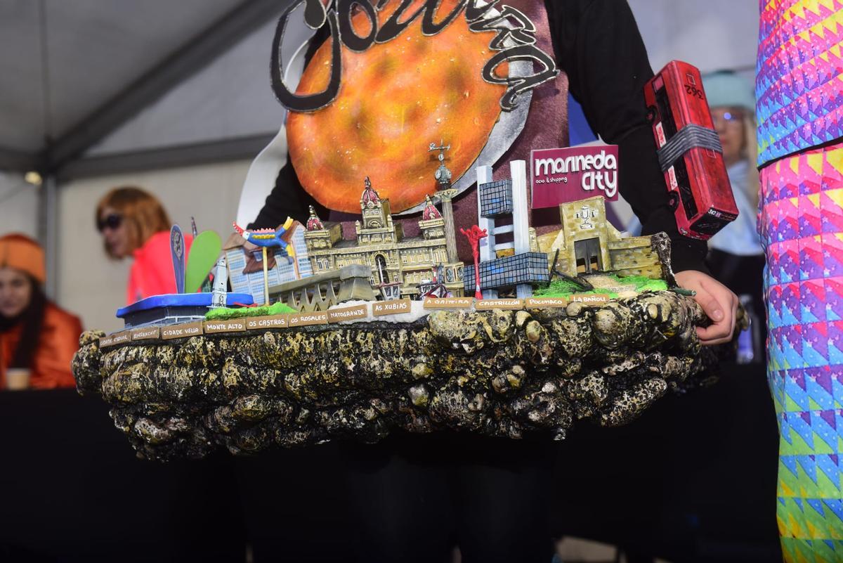 Concurso infantil de disfraces en el Campo da Leña