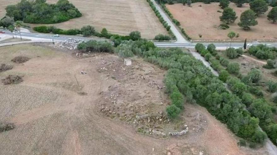 Aparecen nuevas estructuras tras la limpieza del ‘talaiot’ de Son Serra de Marina