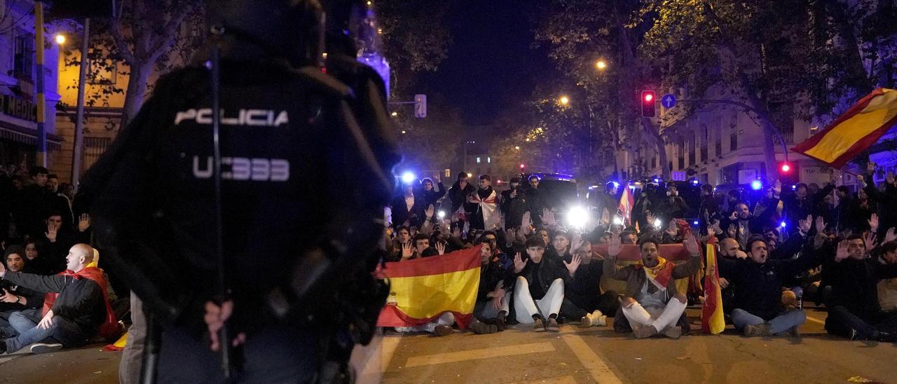Protestas en Madrid la pasada semana.
