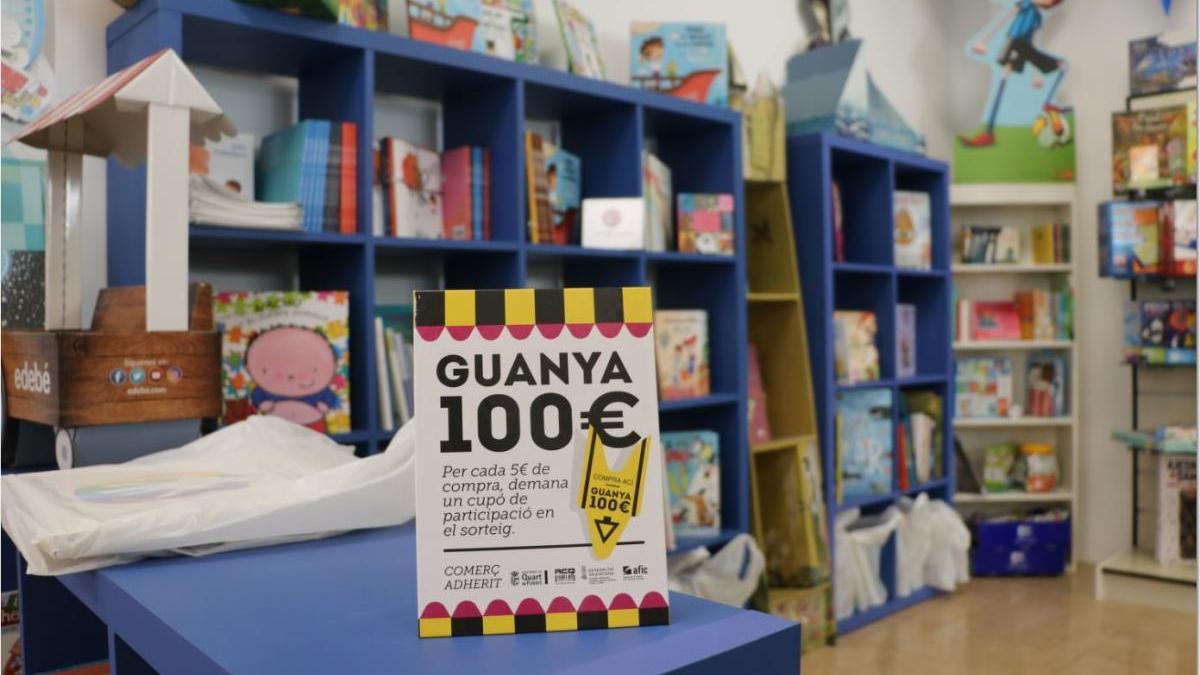 Quart impulsa el comercio local con 20 sorteos semanales de 100 euros