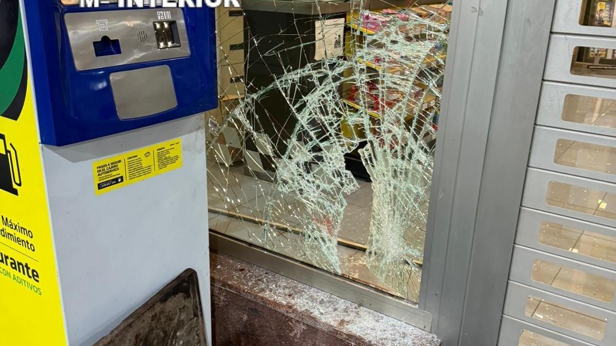 Uno de los establecimientos violentados presuntamente por el ahora detenido.