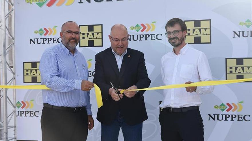 Nuppec Logística inaugura una estación de gas CNL para vehículos industriales