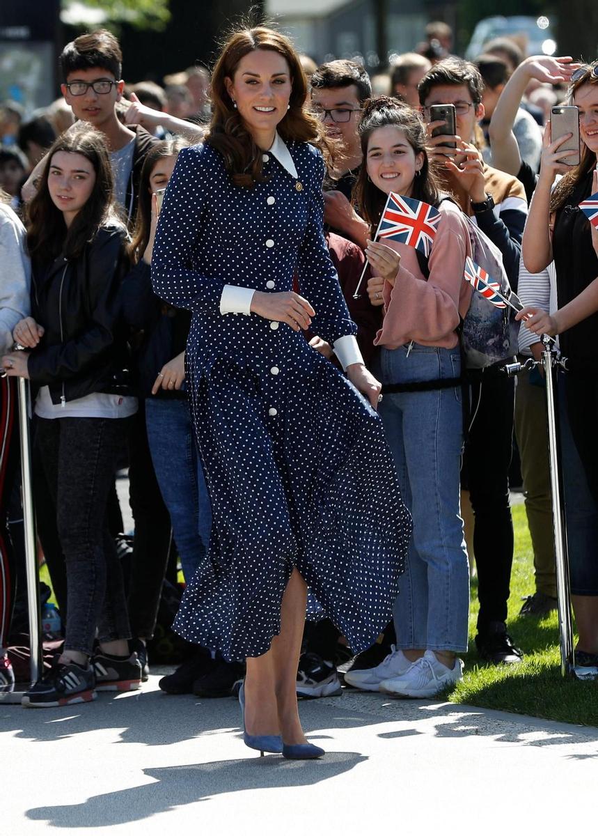 The Duchess Of Cambridge Visits Bletchley Park D-Day Exhibition