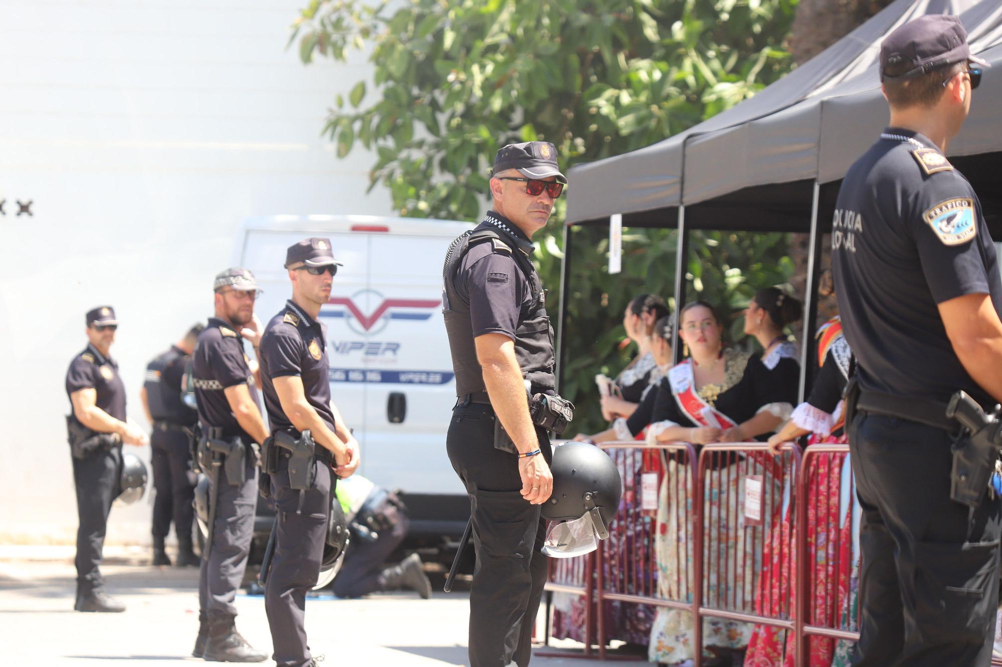 Mascletà de transición en Elche