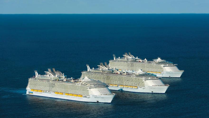 Harmony of the Seas; Allure of the Seas y el Oasis of the Seas // ROYAL CARIBBEAN