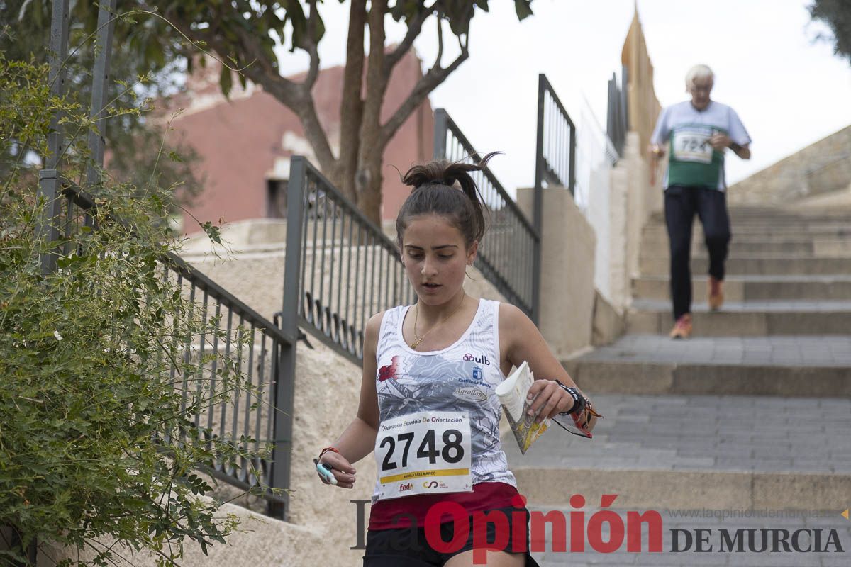 Trofeo de orientación 'Costa Cálida' (sprint en el caso urbano de Caravaca)