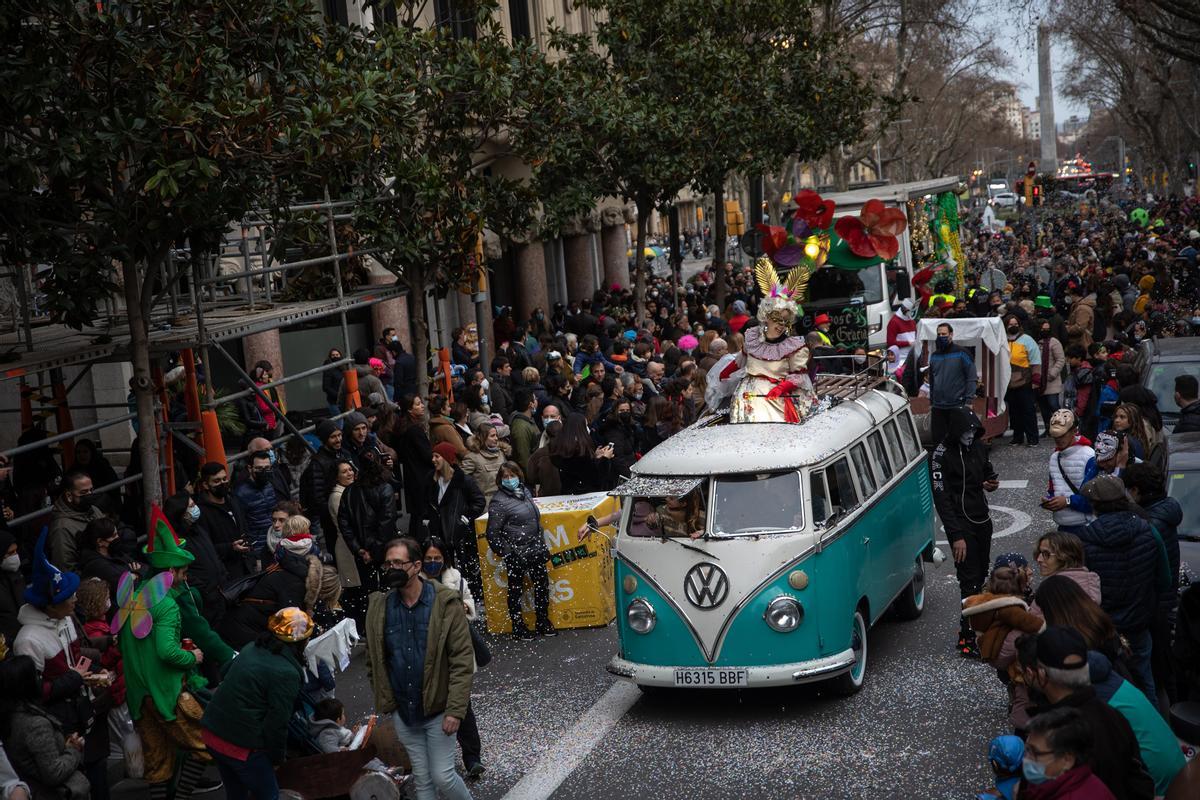 Carnaval del barrio de Gracia de Barcelona 2022