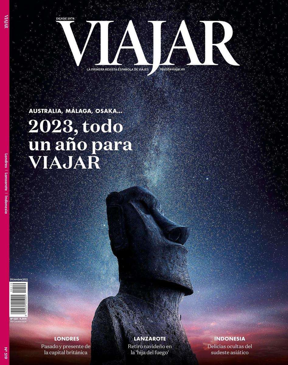 Portada VIAJAR diciembre 2022 número 519