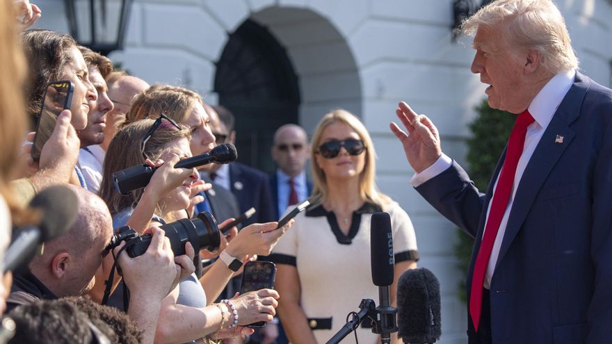 Trump afirma que el reconocimiento de Palestina como Estado por parte de Francia “no tiene ningún peso”