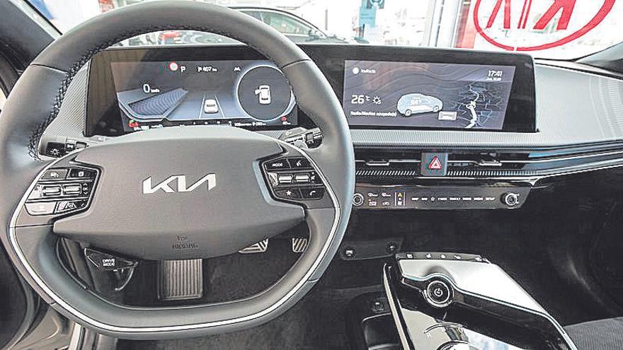 Interior del KIA EV6