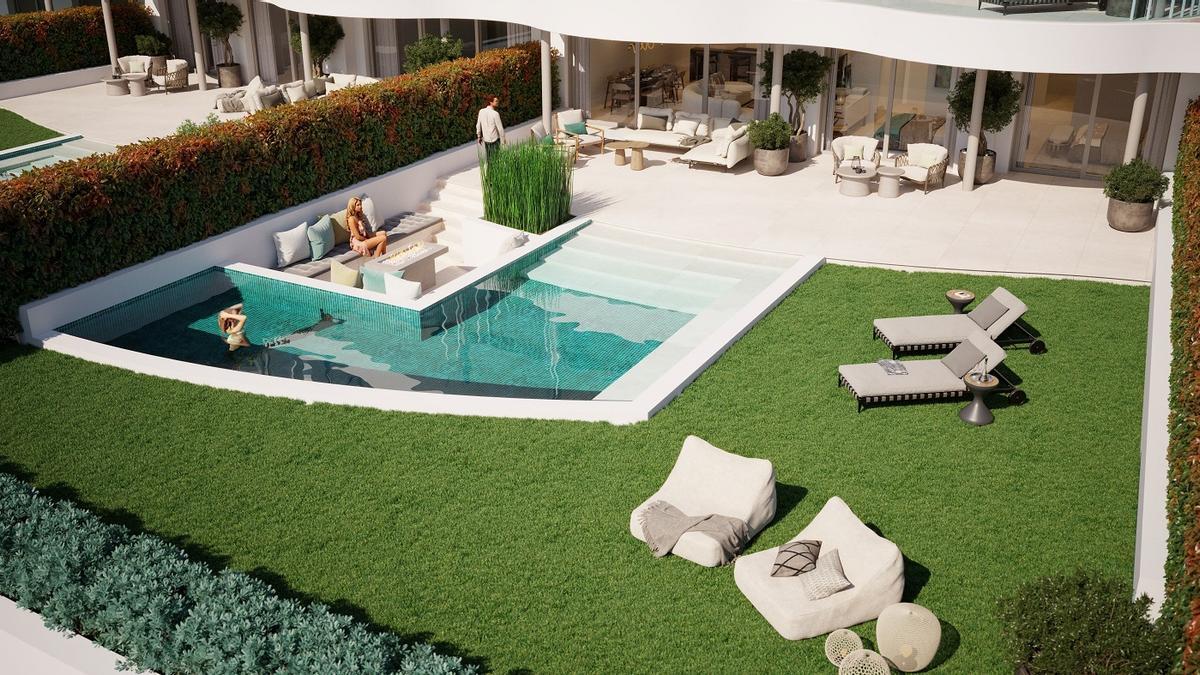 The View Marbella ofrece ¡viviendas en planta baja con piscina privada, en Benahavís.