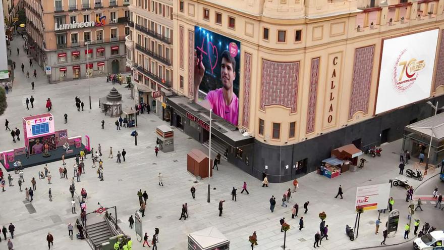 Recreación de la activación que ElPozo Bienstar instalará 
en la Plaza de Callao, en Madrid. |  EL POZO