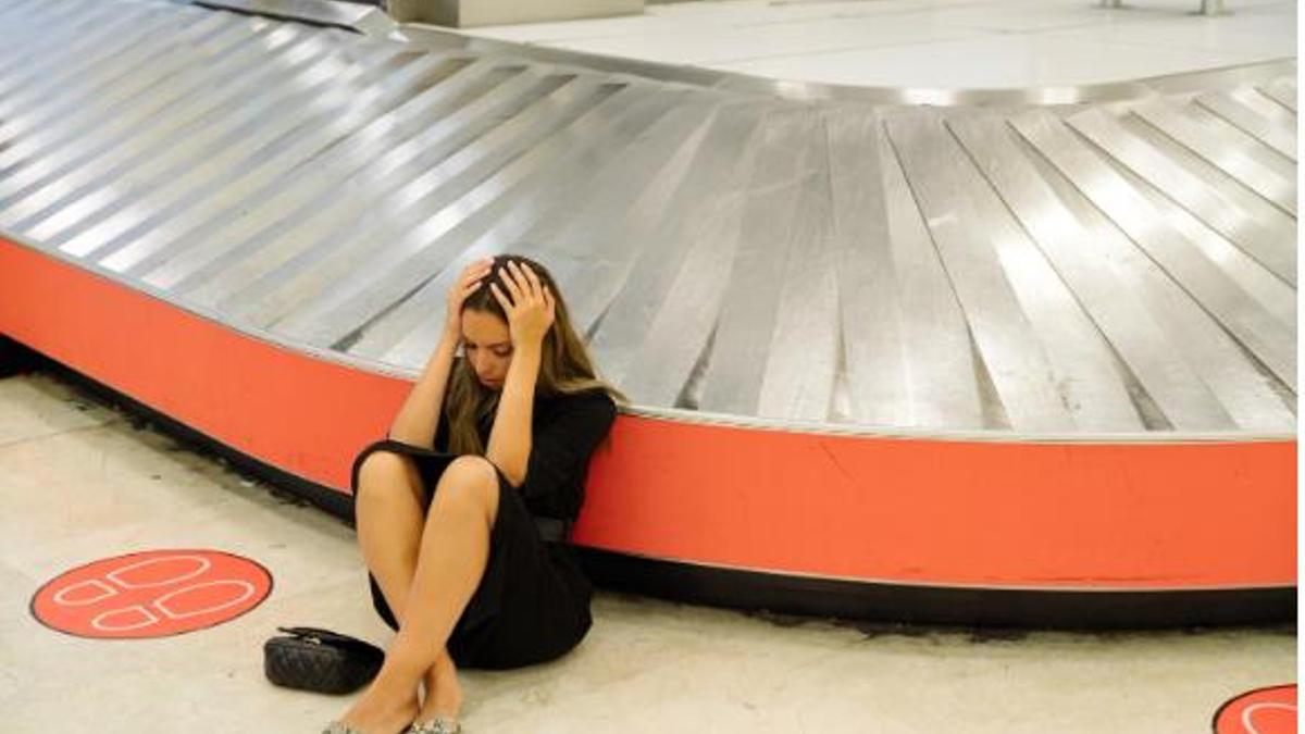 No trobes la teva maleta a la cinta d'equipatge?