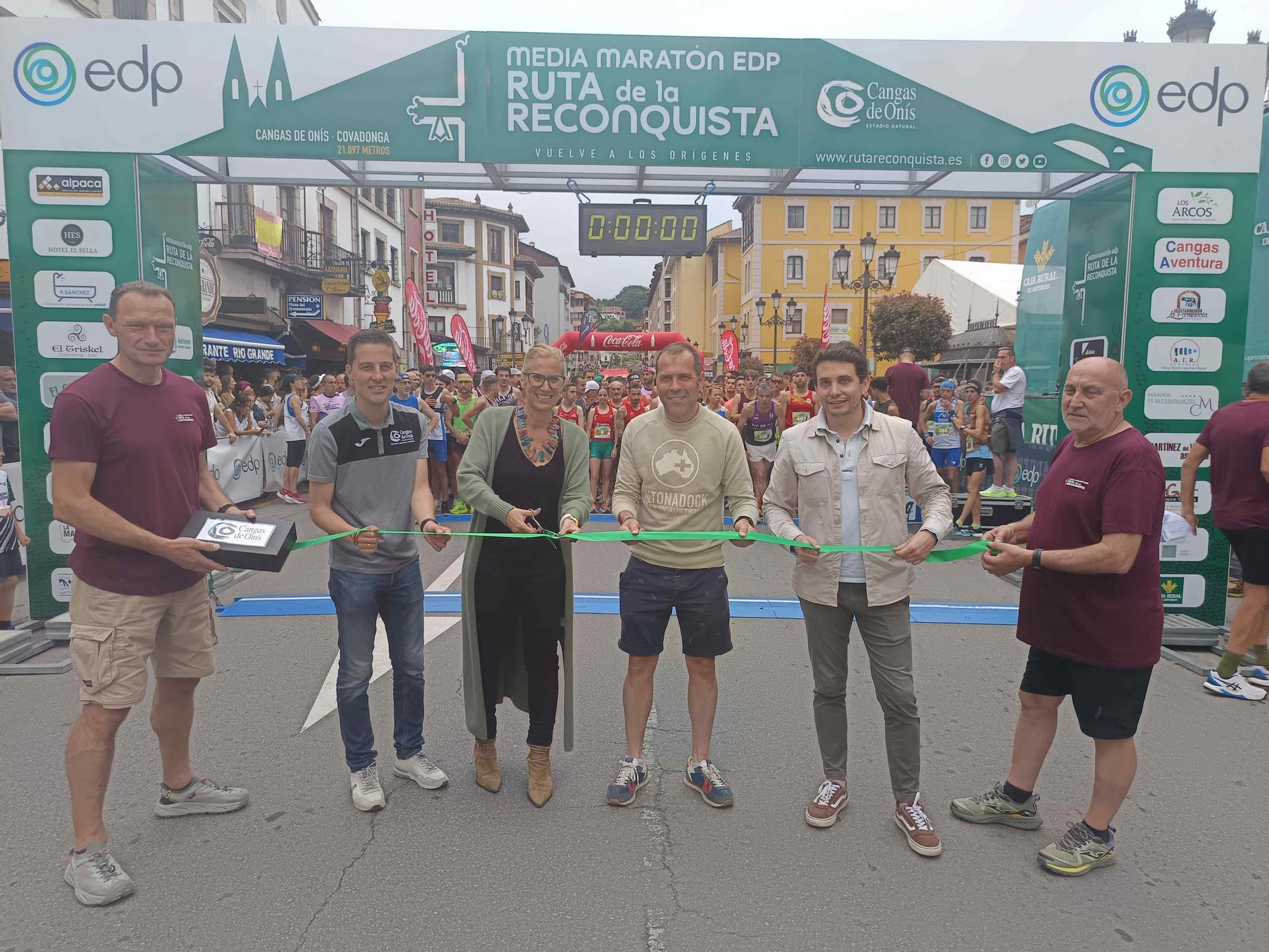 En imágenes: Así fue la maratón "Ruta de la Reconquista", de Cangas de Onís