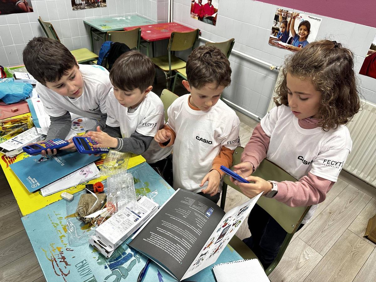 Alumnos durante una de las actividades del grupo, el curso pasado.