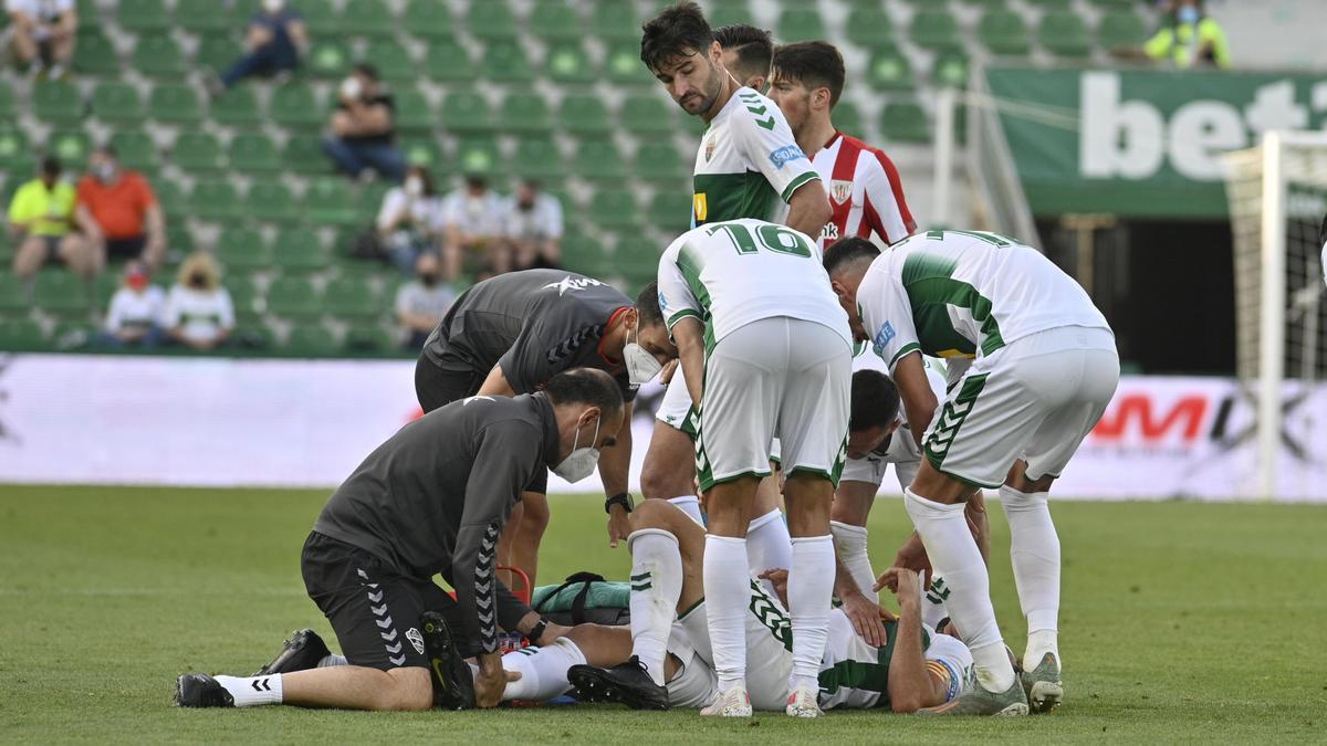 Las imágenes del Elche - Athletic de Bilbao