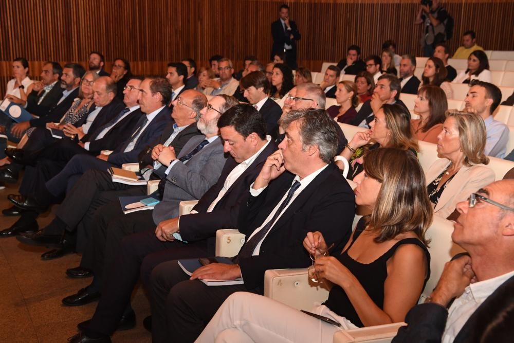 La ministra de Hacienda, Maria Jesús Montero, preside la presentación del 'Anuario 2019' del Foro Económico de Galicia.