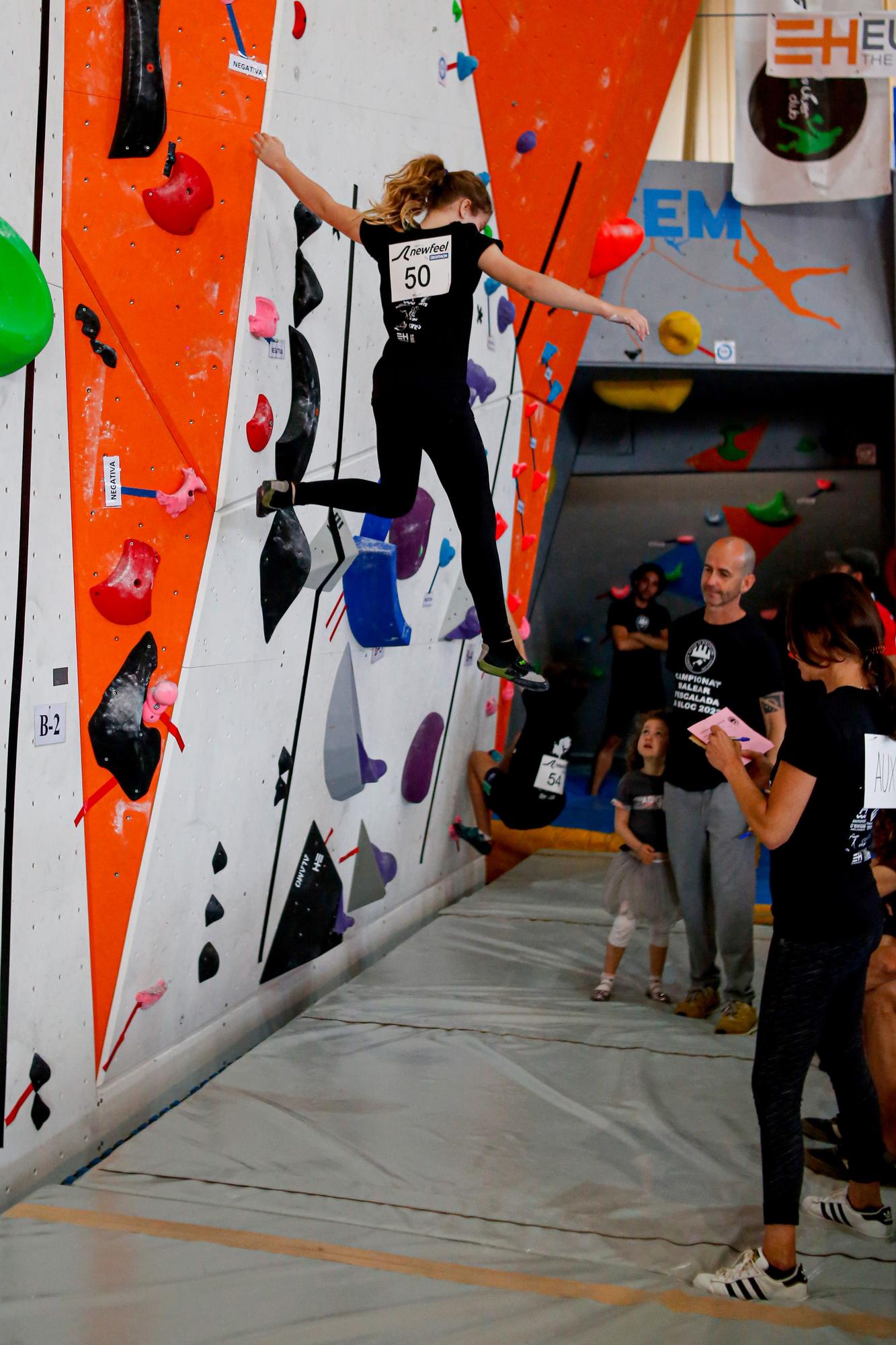 Las imágenes del Campeonato Balear de Escalada en Ibiza