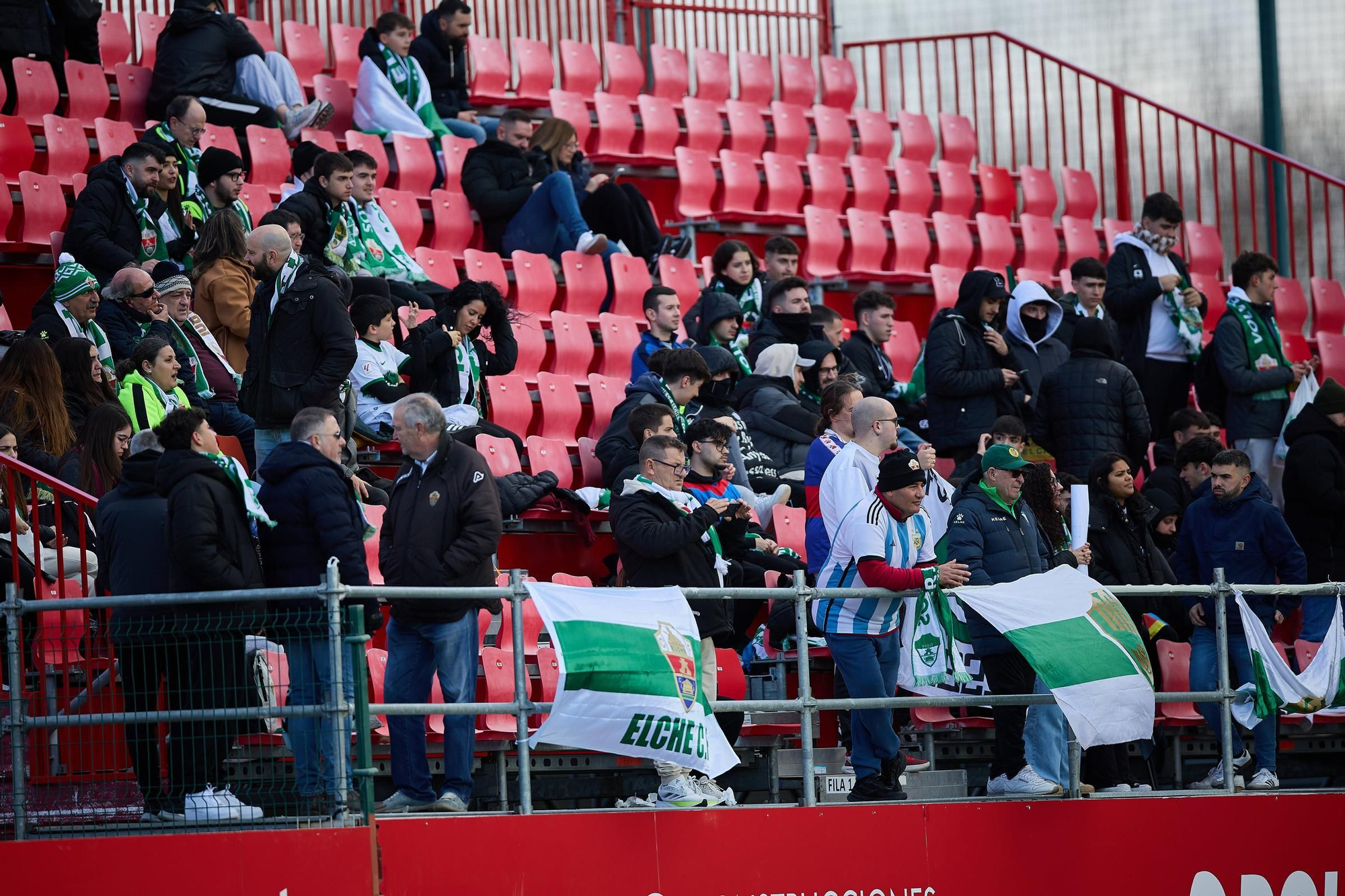 Las mejores imágenes del partido Mirandés - Elche CF
