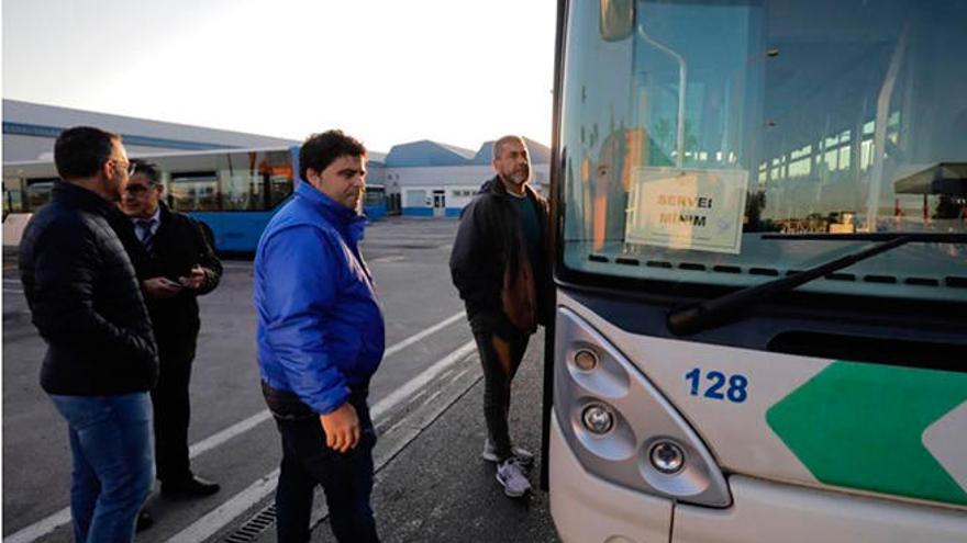 Arranca la primera tanda de paros parciales en la EMT