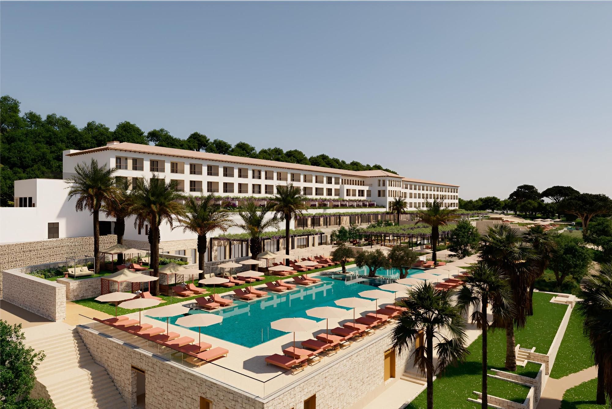 So soll das neue Hotel Formentor auf Mallorca aussehen, wenn es fertig ist