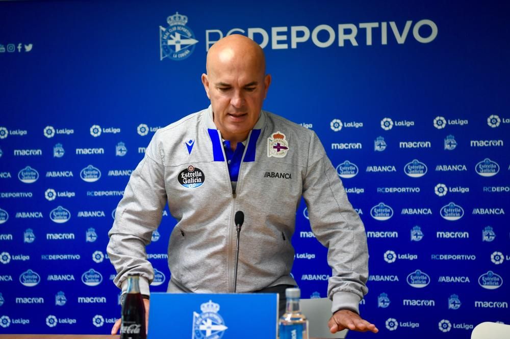 El nuevo entrenador aseguró que le ha dado tiempo a inculcar algunas de sus ideas a los jugadores a lo largo de la semana.