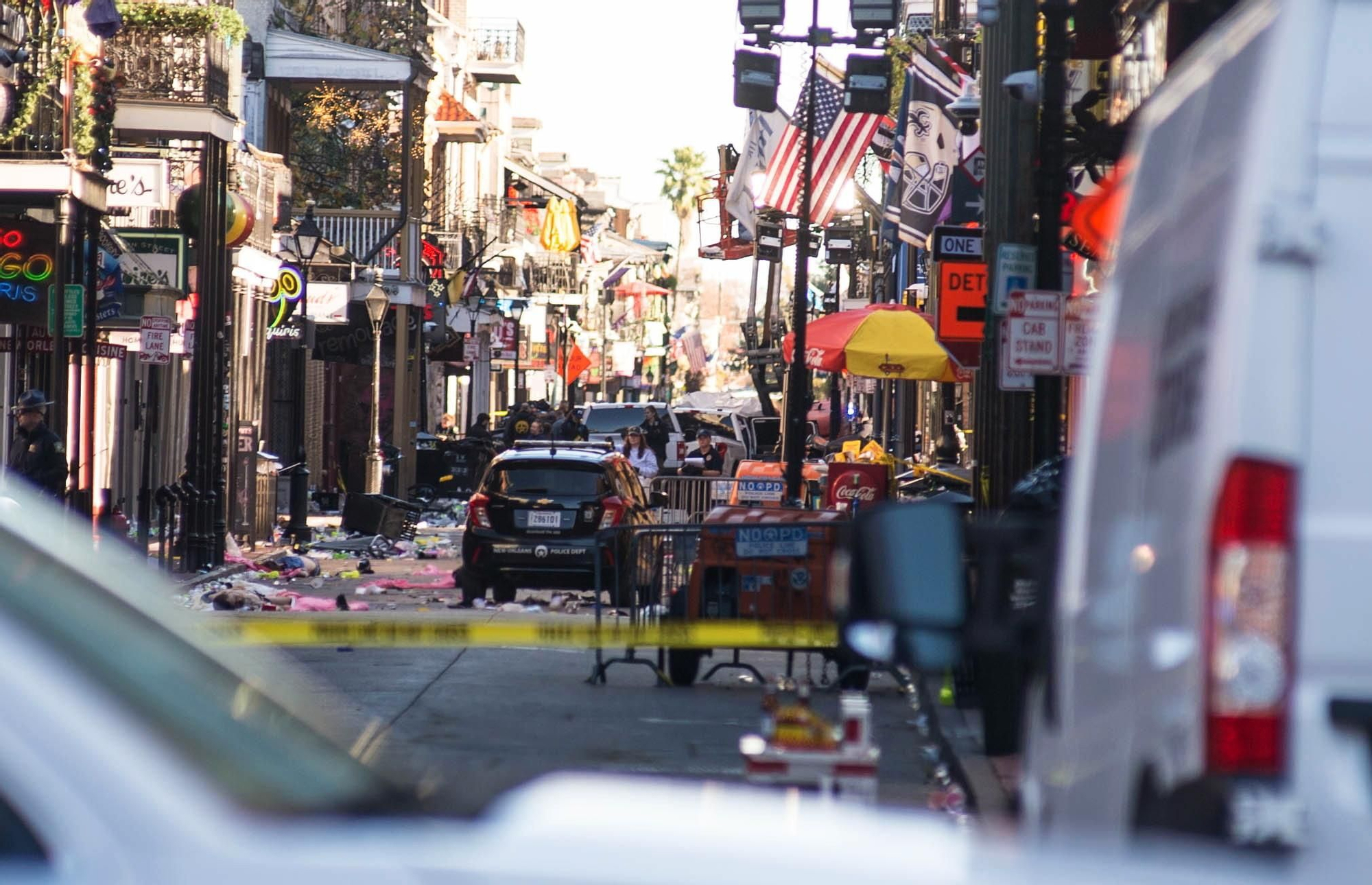 Un atropello masivo en Nueva Orleans deja más de una decena de muertos