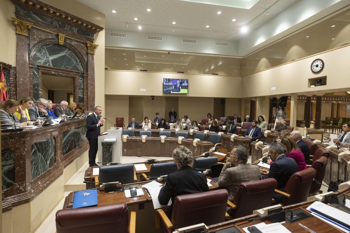 Pleno de la Asamblea Regional de Murcia