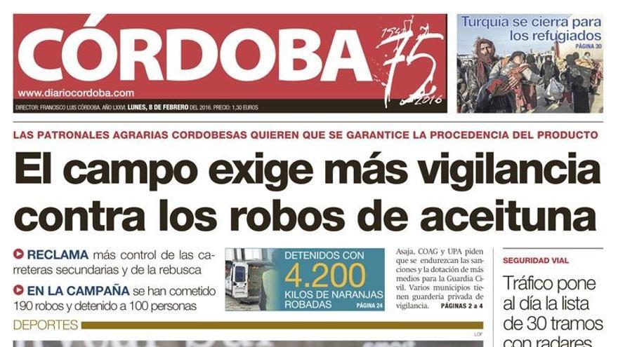 La portada de CÓRDOBA