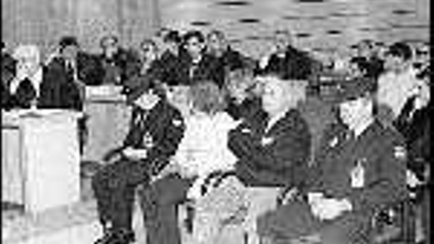 Clan de Los Charlines durante el juicio celebrado en 2002 en la Audiencia Nacional. / F