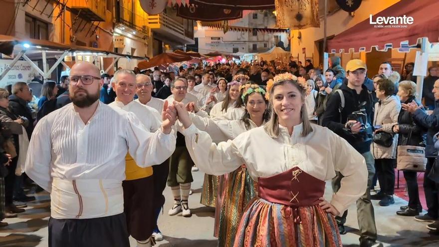 Ontinyent Medieval abre el Mig Any con un acto multitudinario