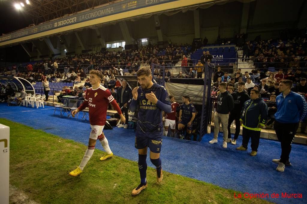 Amistoso UCAM Murcia - Real Murcia a beneficio de Cáritas