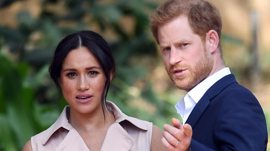 Meghan Markle y el Príncipe Harry, en una imagen de archivo.