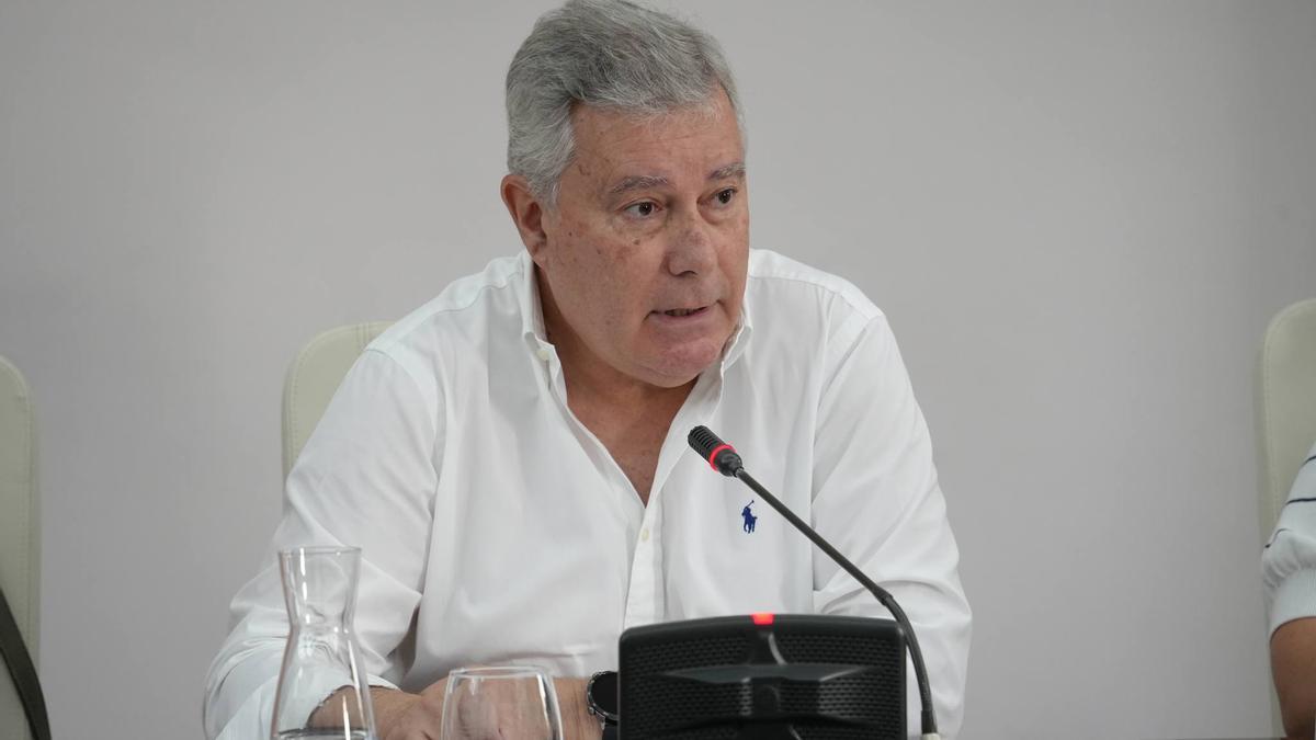 Manuel Lozano, en sesión plenaria.